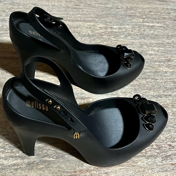 Melissa Ultra Girl open toe high heels sling sandals - Picture 4 of 16